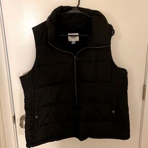 Black Puffer Vest